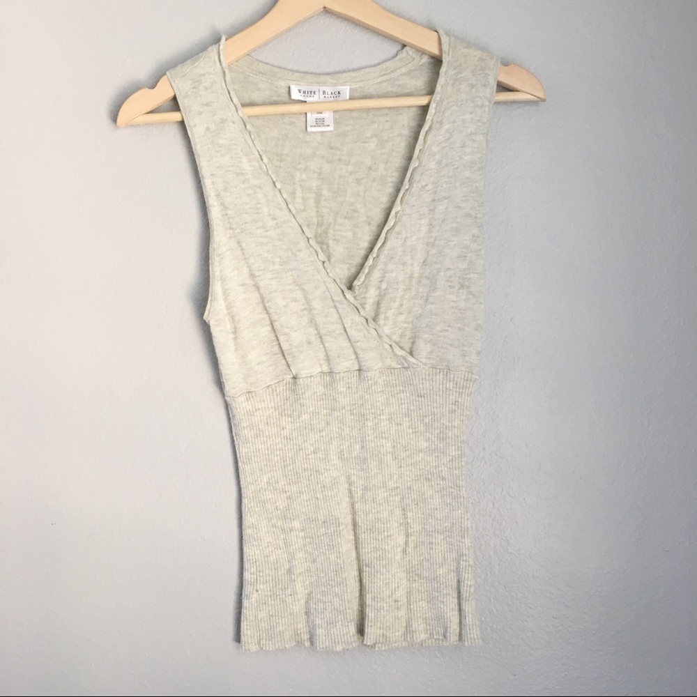 White House Black Market | V-Neck Sweater Top